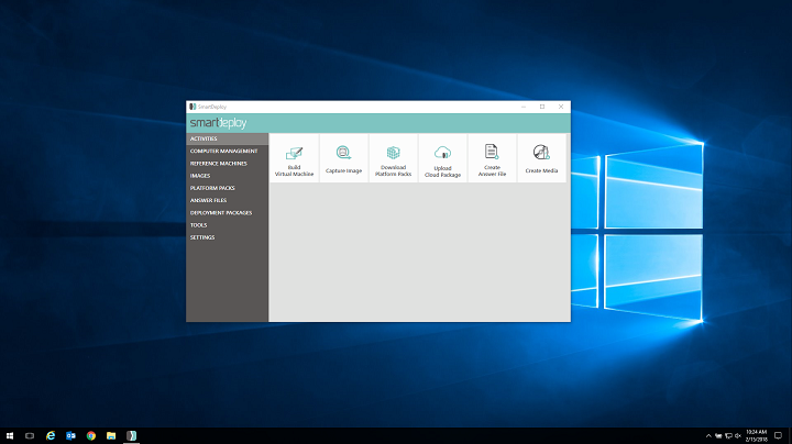 Disk imaging software demo